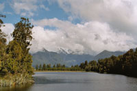 Am Lake Matheson - Mirror Lake